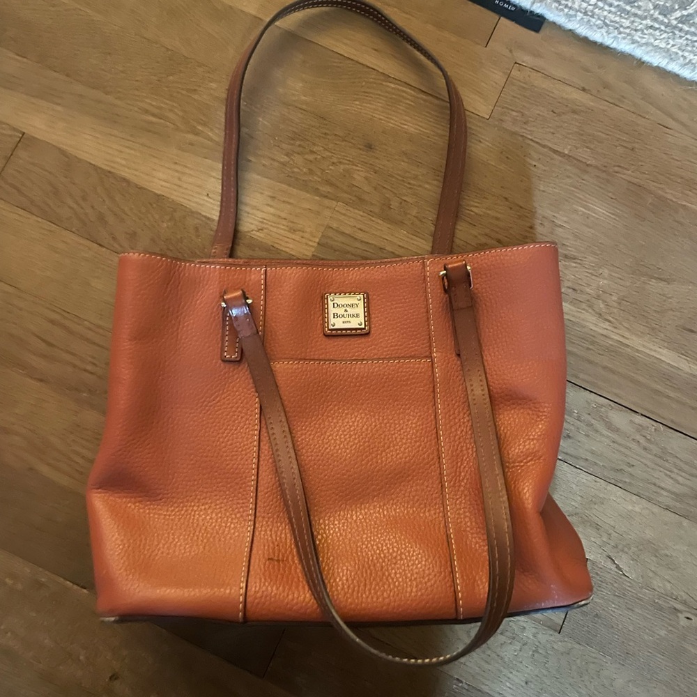 Dooney & Bourke Burnt Orange Tote Bag